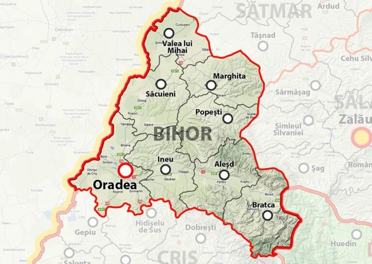 harta bihorului